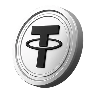 Tether USDT coin within the account details section